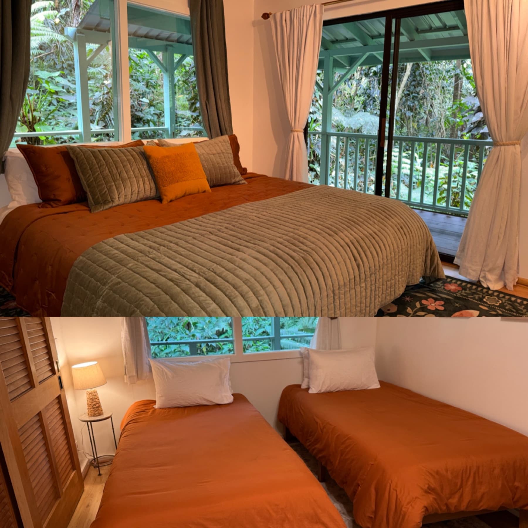 Retreat spaces at the Kona Cloud Forest Sanctuary