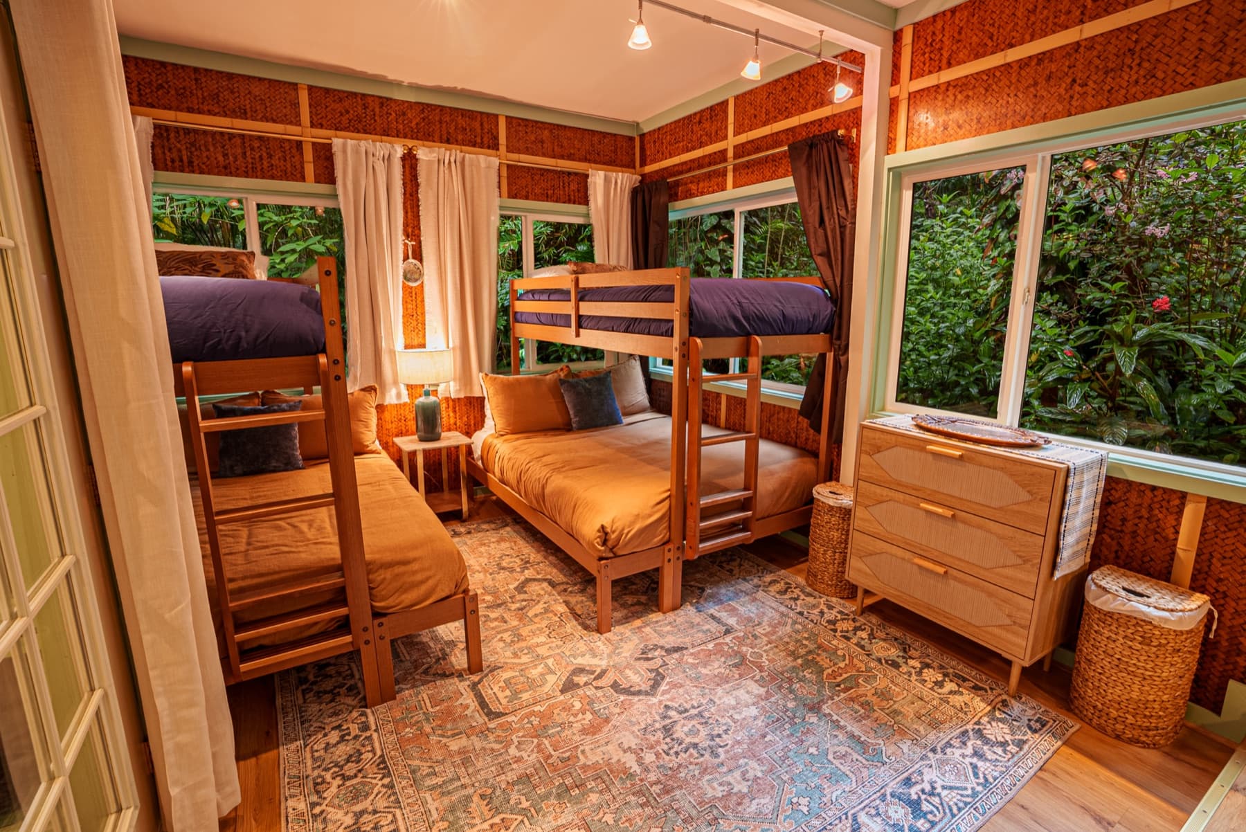 Retreat spaces at the Kona Cloud Forest Sanctuary