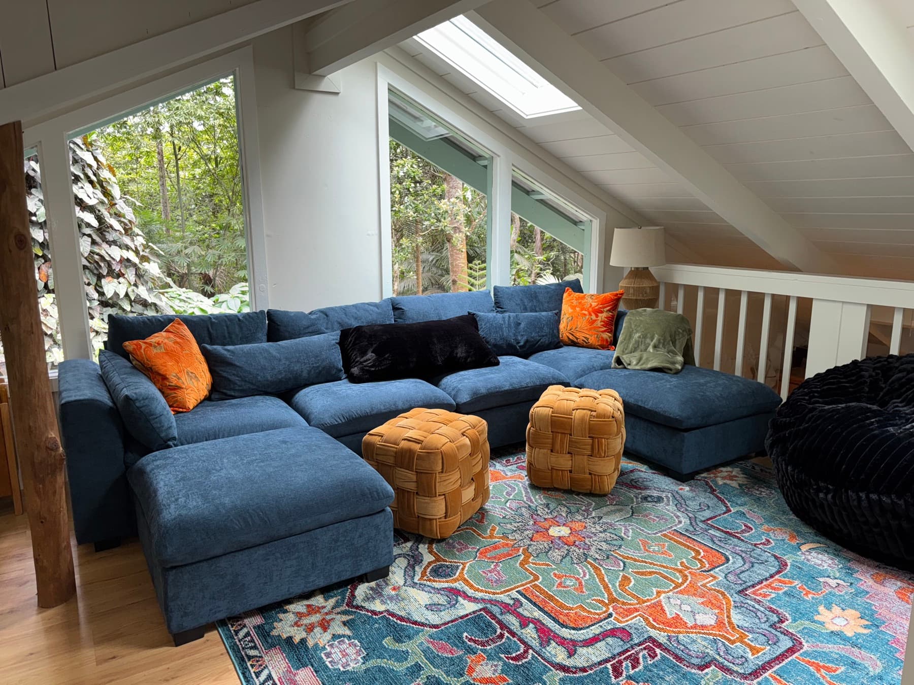 Retreat spaces at the Kona Cloud Forest Sanctuary